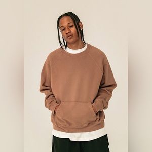 LABDIP ESSENTIAL RAGLAN CREWNECK W/ POCKET R145